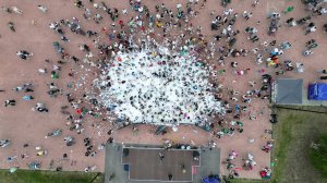 Яркие эмоции от пенной вечеринки в Тарко-Сале