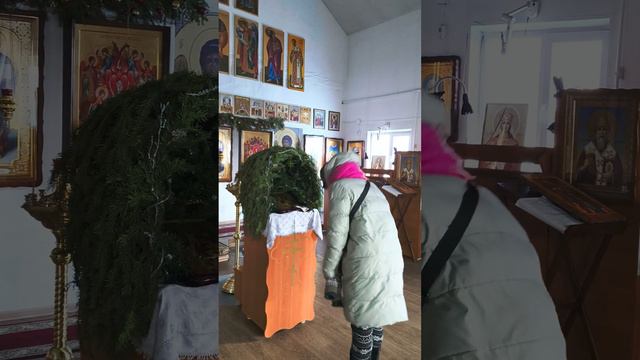 🌲Церковь Архангела Михаила🙏 Чоппа, 12. 💦январь 2024🥰 смотреть онлайн