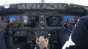 BOEING 737 MAX 8 TUI Fly COCKPIT VIEW from AMSTERDAM to ROTTERDAM