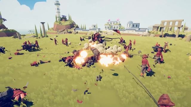 I Fight the *NEW* DARK PEASANT With This CRAZY Attack!!! - (TABS) Totally Accurate Battle Simulator смотреть онлайн