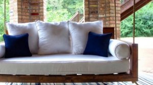 Идеи красивых патио и качель во дворе