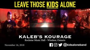 Leave Those Kids Alone   Full Performance, Rockin for Kaleb's Kourage