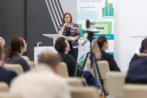 Выступление президента АМП «Проектный Альянс» Оксаны Клименко на конференции Green Office City