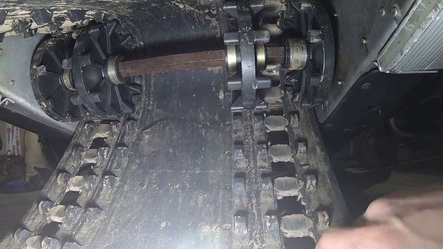 Снегоход Polaris lx weibtrak- или снегоход ведровертакто))задняя  подвеска.Покатушки