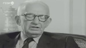Александр Керенский даёт интервью, 1967г.