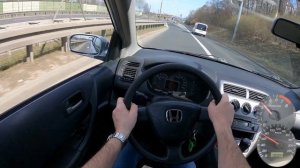 ХОНДА ЦИВИК 7 ОЛДОВЫЙ ТЕСТ ДРАЙВ /ОБЗОР 1.4 80 Л.С.///HONDA CIVIC OLD TEST DRIVE