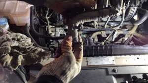 Замена патрубков системы охлаждения на Шевроле Эпика 2011 Chevrolet Epica