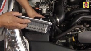 How to Replace the air filter on the Subaru Legacy 2010 to 2016