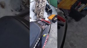 заводим скутер 150 кубов зимой