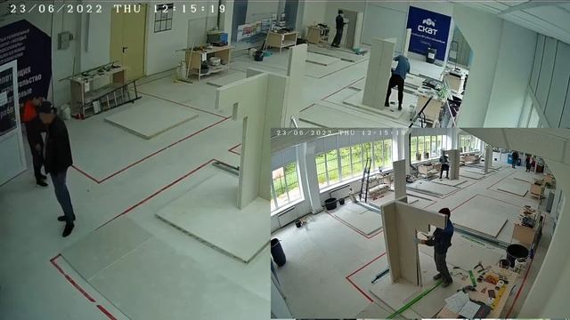 Демоэкзамен. Сухое строительство, штукатурные работы. 23.06.2022 смотреть онлайн