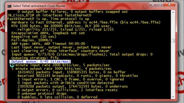 Cisco Show Interfaces Command смотреть онлайн