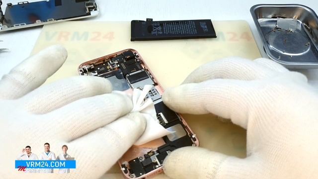 Как заменить батарею ? Apple iPhone SE A1662 A1723 A1724