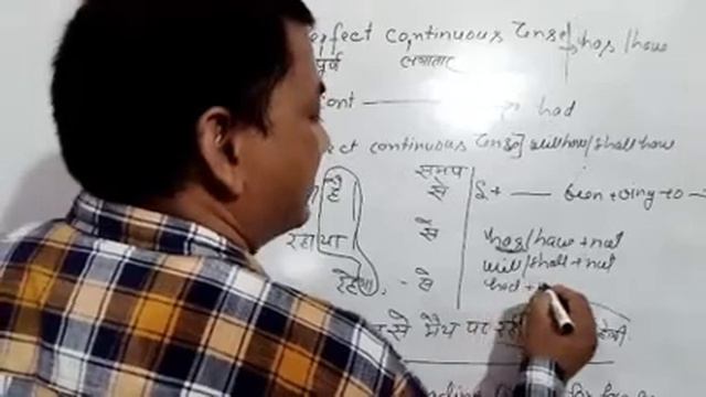 Present Past Future Perfect continuous tense by angad sir смотреть онлайн