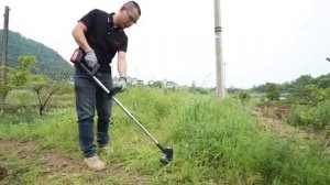makute cordless battery brush cutter