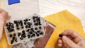 Как отполировать поцарапанные глаза для вязаных игрушек