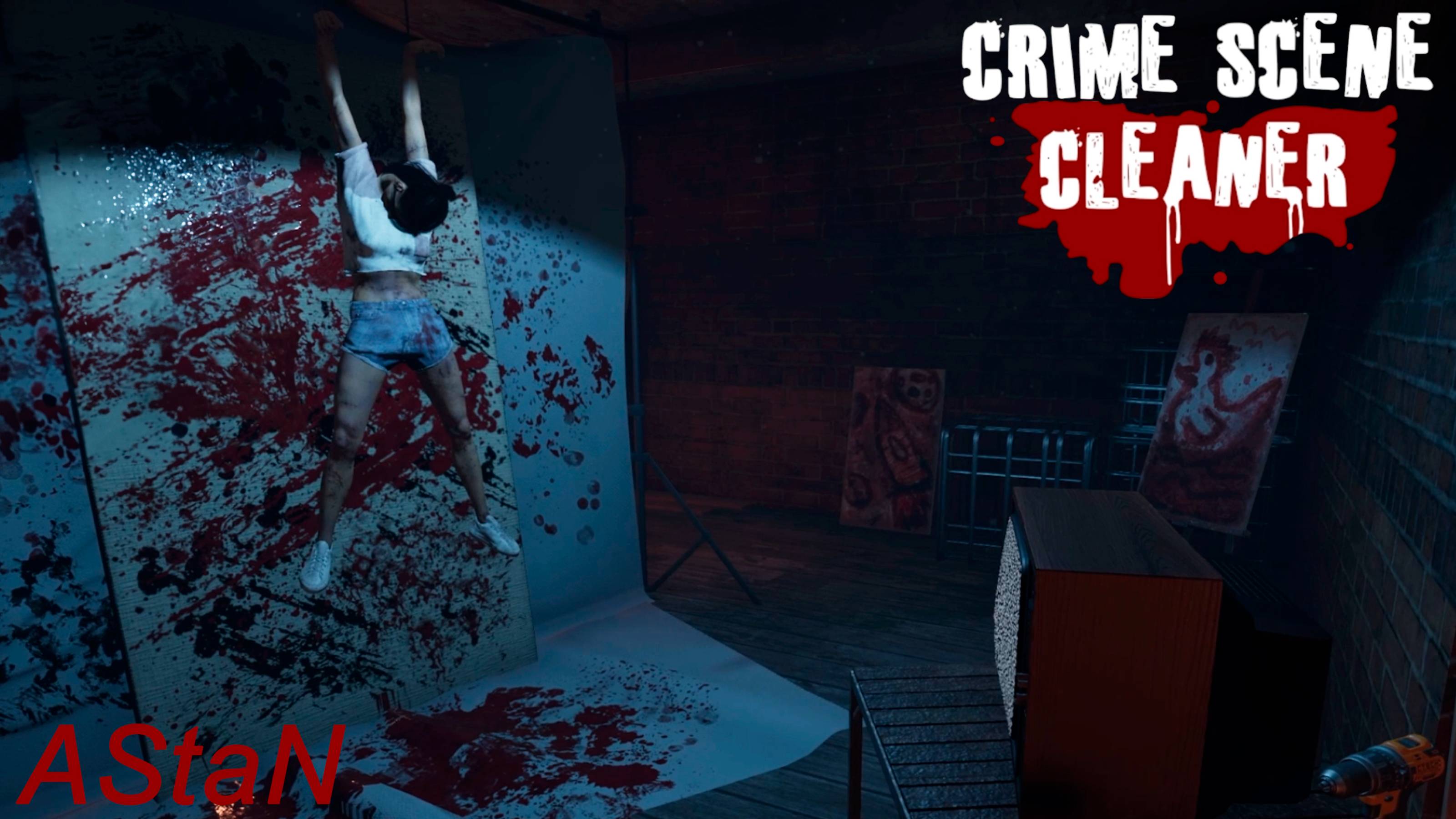 CRIME SCENE CLENER #1 - УБОРКА В ДОМЕ МАНЬЯКА (Пролог)