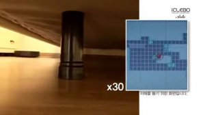 Пример построения маршрута роботом-пылесосом iCLEBO Arte