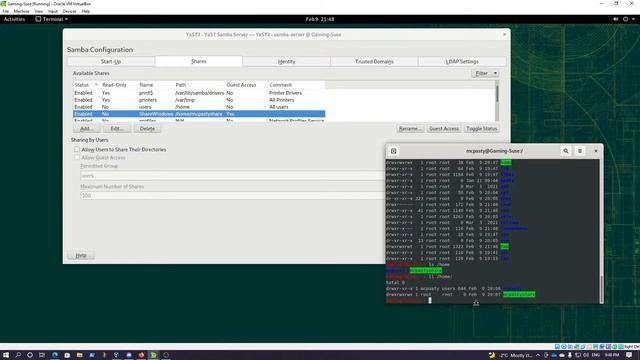 Samba Server SUSE смотреть онлайн
