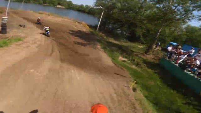 GoPro: #51 Денис Дергунов. Кубок Губернатора. Класс "Open", первый заезд! Мотокросс Пенза.