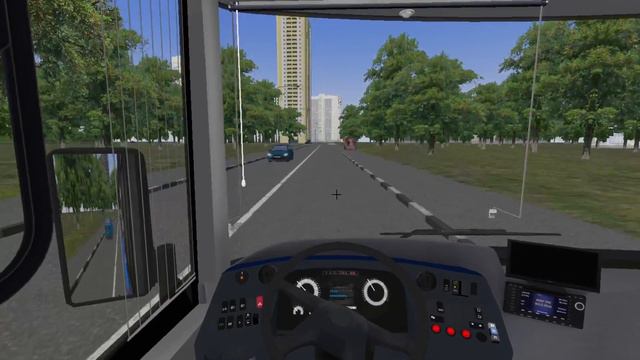Западный округ Москвы в Омси 2. Маршрут 107: Метро Филёвский парк - Платформа Матвеевская + обратно