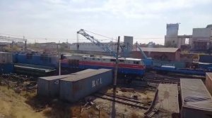 Восстановлено движение поездов после схода вагонов в Шымкенте