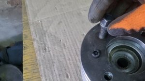 Автомобильное колесо на скутер!