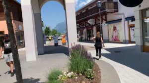 Tesla странник, Швейцария суперчарджер в крупнейшем Outlet
