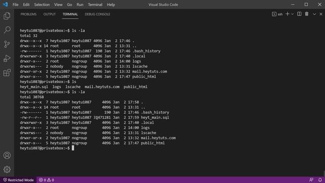 Restore MySQL database with MySQLdump (from the command line) смотреть онлайн