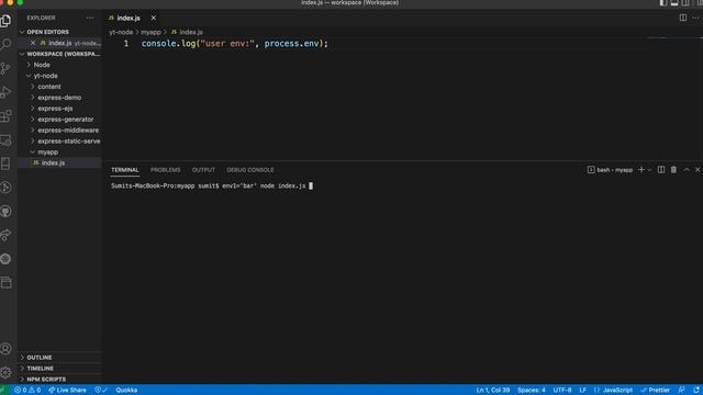 NodeJS Tutorial: How To Read Environment Variables ? How to Use Environment Variables in Node.JS