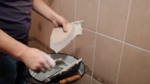 Демонтаж кафельной плитки ???
