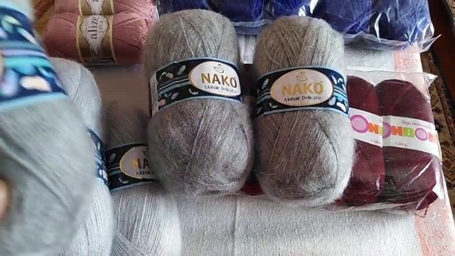 Заказала новую пряжу ////