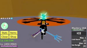 ICE + SUPERHUMAN COMBO (BLOX FRUITS)