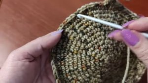 ШЛЯПКА С КРУГЛЫМИ ПОЛЯМИ крючком. ШЛЯПКА для начинающих.