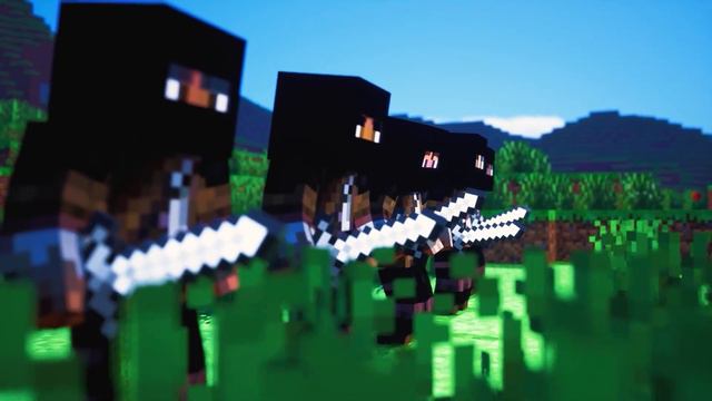 Minecraft Style Song and Animation  Girls Know How To Fight REMIX  Defenders Of Dimensions Ep 1