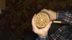Как оплести бутылку лозой ивы мини бар