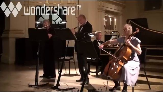 William Bennett & Kate Hill, Flute duet, Bach trio Sonata in G, BWV 525 смотреть онлайн