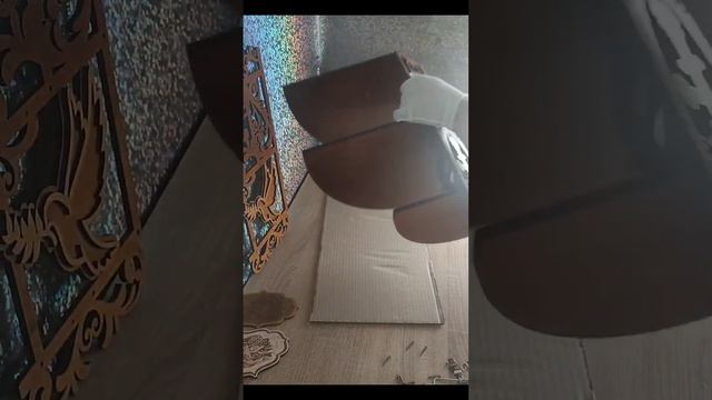 How to assemble the wooden shelf home prayer corner Assambling the shelves by kostavelli family