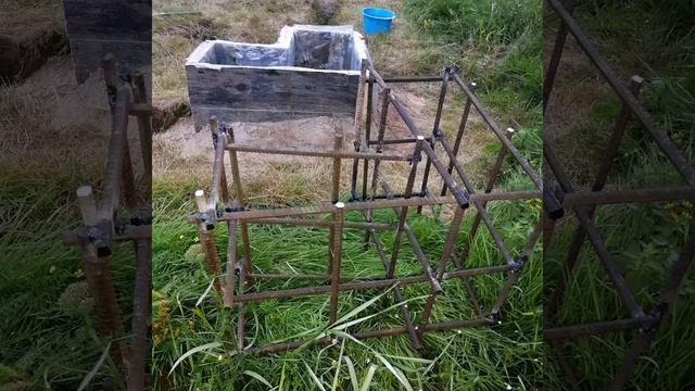 Строительство мастерской. Столбчатый фундамент. смотреть онлайн