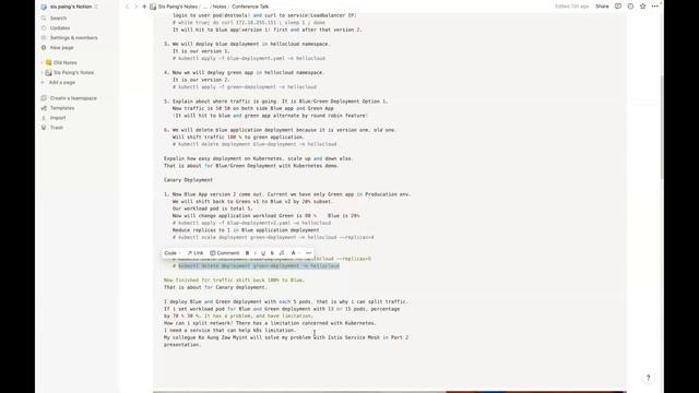 Session 06 - Blue/Green Deployment with Kubernetes & Istio смотреть онлайн