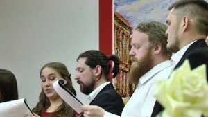 Тропарь Пасхи на грузинском языке