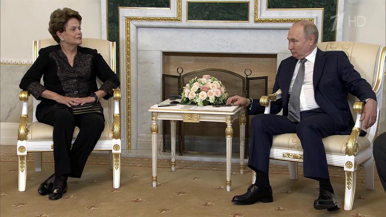 Состоялись первые встречи Владимира Путина в преддверии саммита "Россия - Африка"