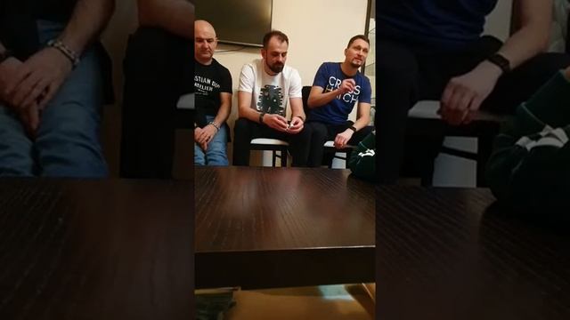 Вечер с тренерами международной школы Сюцай
