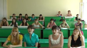 "ПЕСНЯ ПОВАРОВ".ДЕНЬ ПОВАРА)СЛОВА И АККОМПАНЕМЕНТ Ф.В.ГИНЗБУРГА.ДЕКАНА ФНК МарГУ.ИСПОЛНЯЮТ СТУДЕНТЫ