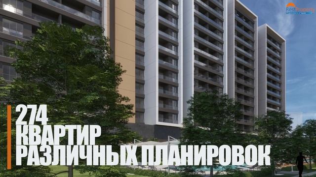 Квартиры в Анталии можно купить Online в рассрочку без процентов. Квартиры под гражданство ID9039 смотреть онлайн