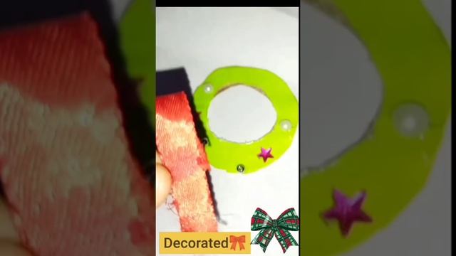 Doll ki miniature Christmas wreath making  /Bangla/ Barbie's earth