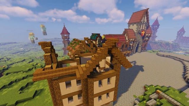 ДОМА в СРЕДНЕВЕКОВОМ СТИЛЕ | Как ПОСТРОИТЬ Дом в СРЕДНЕВЕКОВОМ СТИЛЕ? | МАЙНКРАФТ СТРОИТЕЛЬСТВО! смотреть онлайн