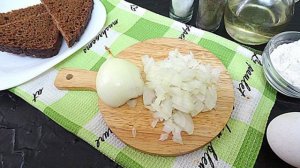 Бутерброды с луком и яйцом