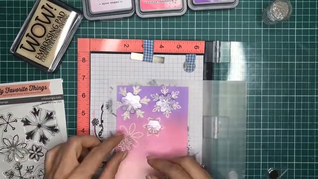 Distress Oxide & WOW! embosing povder смотреть онлайн