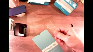 Установка защитной пленки въ н҃. микронъ на  HONOR 10i (Лѣто ҂зфк҃з. а҃і. є҃. )