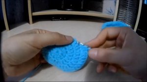 Шапка крючком. Для начинающих. Столбики с накидом